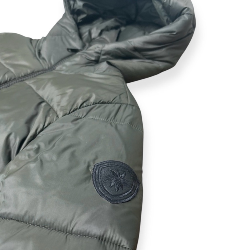 Alp-N-Rock Olive Hooded Puffer Jacket | Quilted Winter Coat | Size L - Picture 4 of 7